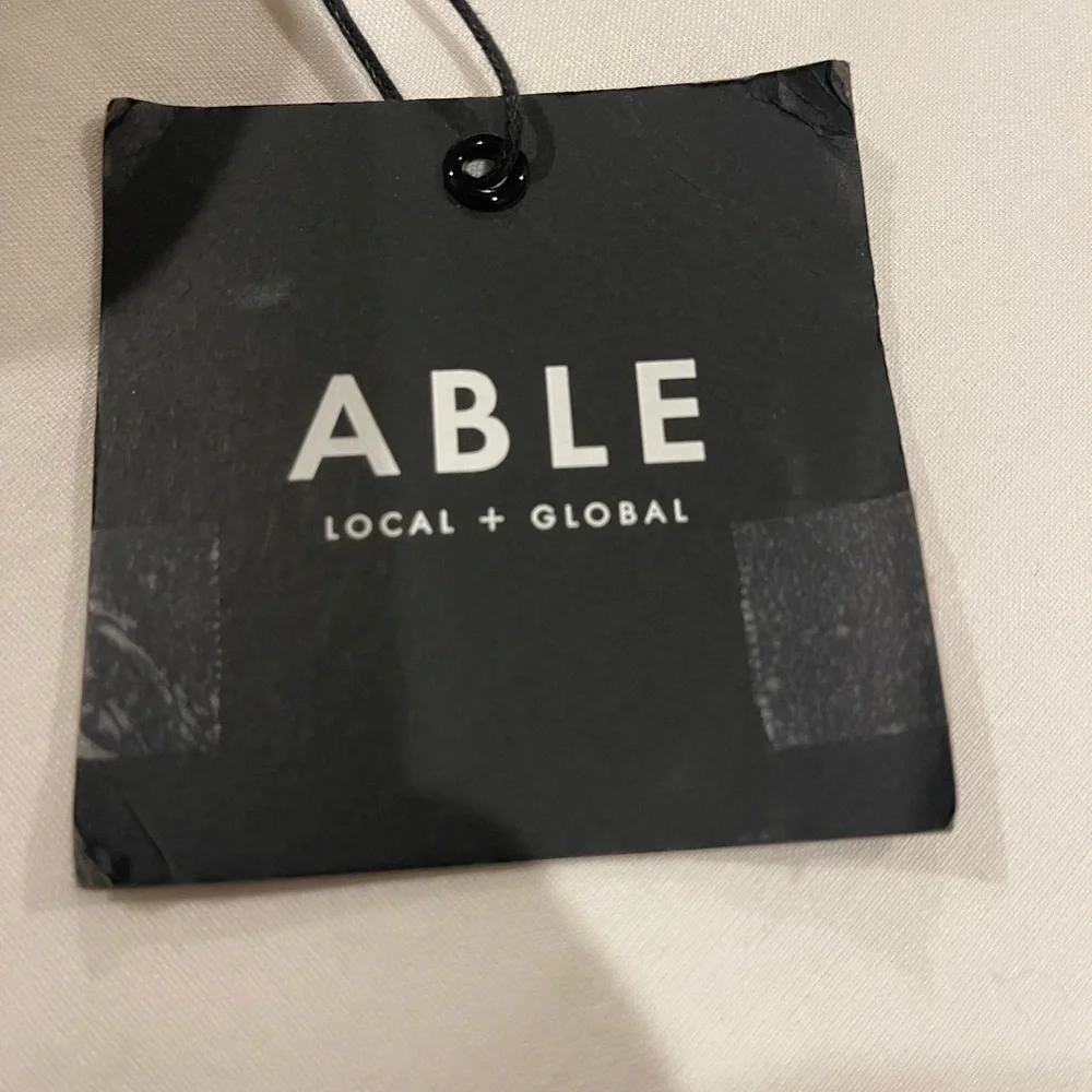 NWT ABLE Fozi Slim Satchel - Picture 5 of 9